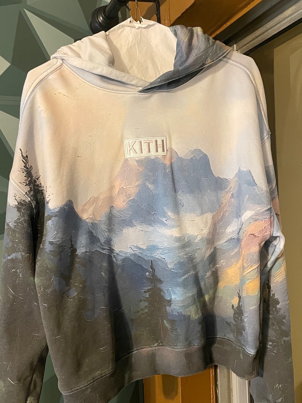 KITH KIDS PRINTED SCENIC NELSON HOODIE - MULTI